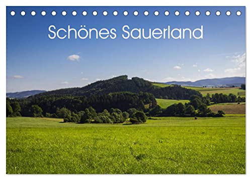 Schönes Sauerland (Tischkalender 2026 DIN A5 quer), CALVENDO Monatskalender: Das Sauerland, eine Mittelgebirgsregion in Westfalen. (CALVENDO Natur)