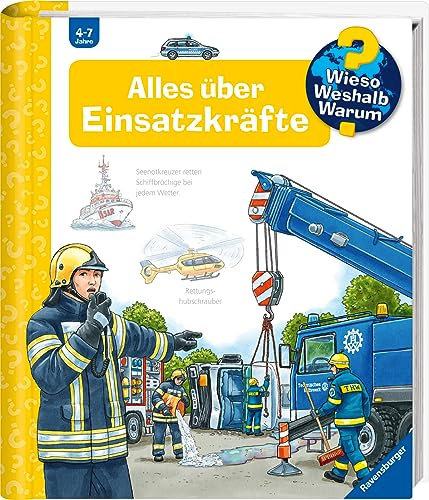 Wieso? Weshalb? Warum?, Band 65 - Alles über Einsatzkräfte (Sachbuch ab 4 Jahre - mit Klappen) (Kernreihe (4-7 J.), 65)