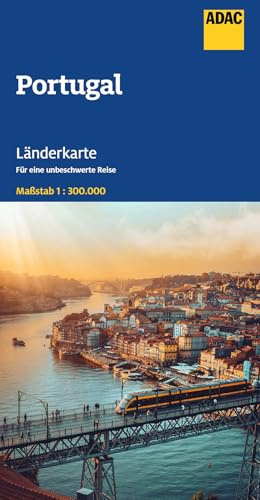 ADAC Länderkarte Portugal 1:300.000: Straßenkarte und Autokarte