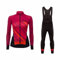 UGLY FROG Neu Winter MTB Damen Fahrradbekleidung Set Lang Winter Radjacke und Fahrradhosen Fleece Thermo Radtrikot