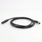 DRRI Mini XLR Cable de monitor de 4 pines hembra a mini XLR macho de 4 pines