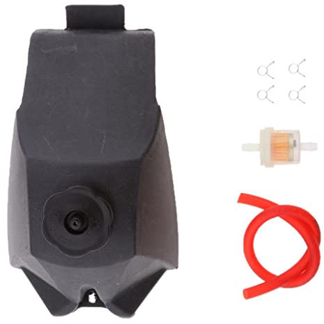 Gazechimp Réservoir D' + Tuyau + Filtre + Colliers pour VTT 49cc VTT Mini Quad Pocket Dirt Pocket