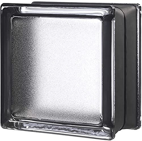 Vitroland 607111 Bloc en verre, noir