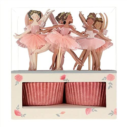 Meri Meri Ballerina-Cupcake-Set