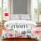 Bettwäsche-Set mit Aufschrift We love you mom, für Damen und Herren, ganzjähriges Bettwäsche-Set mit 1 Bettbezug und 2 Kissenbezügen