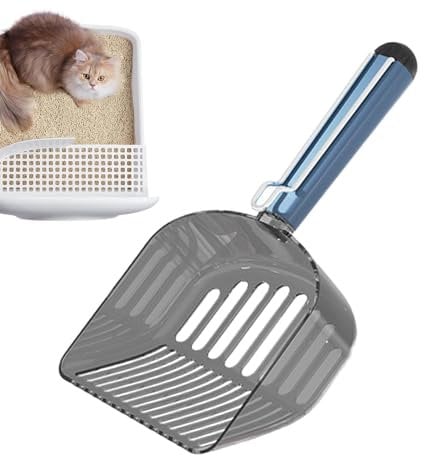 Cat Shovel - Pet Sifter Poop Scoop,Portable Pet Poop Shovel, Cat Excrement Shovel and Sifter for Pets Cats
