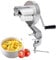 KUWUNG Cavatelli Maschine,Aluminiumlegierung Cavatelli Maker Makkaroni Maker Manuelle Nudelmaschine Tragbare Handkurbel Nudelpressmaschine Für Küchenversorgung