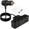 Leehitech 7 in 1 Zigarettenanzünder Verteiler Auto Adapter, 120W KFZ Ladegerät Adapter, 4 Mehrfach Steckdose 12V/24V Ladekabel Splitter mit 3 USB Anschlüsse für Handy Sitzheizung GPS Autokamera usw