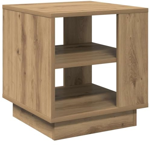 vidaXL Coffee Table Artisan Oak 40x40x43 cm Engineered Wood