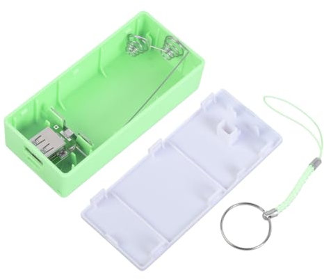 Pocoiau USB Mobile Power Battery Pack for Case Box For 2x18650 Protable Colorful Box