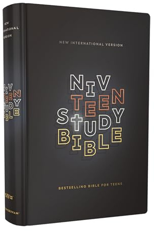 NIV, Teen Study Bible (For Life Issues You Face Every Day), Hardcover, Navy, Comfort Print