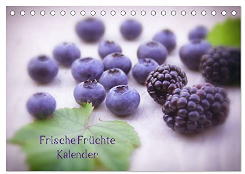 Frische Früchte Kalender (Tischkalender 2026 DIN A5 quer), CALVENDO Monatskalender: Ein toller Küchenkalender aus frischen Früchten. Ob exotische ... appetitlich anzusehen. (CALVENDO Gesundheit)