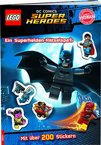 LEGO® DC Comics™ Superhelden. Ein Superhelden-Rätselspaß - Mit über 200 Stickern: Rätsel-Stickerbuch