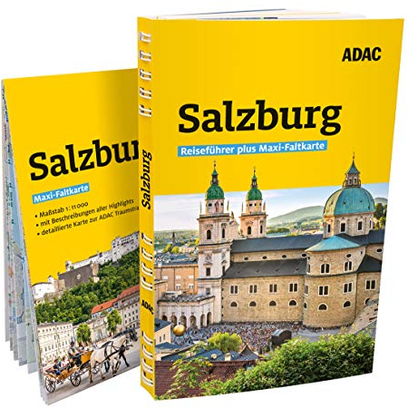 ADAC Reiseführer plus Salzburg: Mit Maxi-Faltkarte und praktischer Spiralbindung