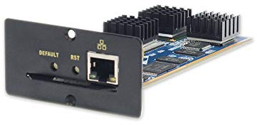 DIGITUS SNMP IP Modul für KVM-Konsolen und -Switches von DIGITUS, Gigabit LAN WAN Zugriff, Gbit Internet Port, Fernwartung, Web Interface, Remote, Schwarz