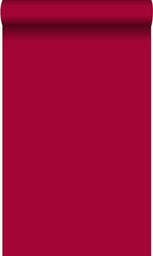 Origin papier peint uni rouge 53 cm x 10.05 m Wallcoverings