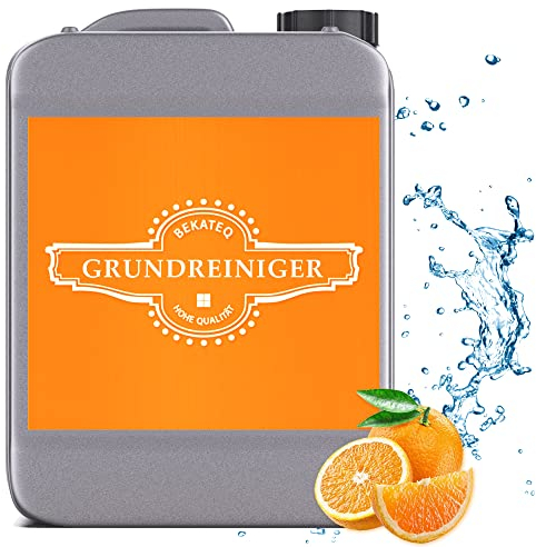 BEKATEQ BK-107 Premium Steinteppich Reiniger, 5 Liter farblos I Bodenreiniger für Natursteinteppich I schnell wirksamer Aktivreiniger I schonende Pflege I gegen hartnäckige Verschmutzungen