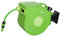 Outsunny Carrete para Manguera 15M+1,5M Soporte Mural Portamanguera Roll-up Automático Giratorio 180° con Pistola de Pulverización Base de Pared Conector de Manguera para Jardín Terraza