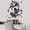 wanmeidp Vegeta Anime Vinyle Sticker Décoration De Maison Dragon Ball Z Caractère Affiche Murale Amovible Fenêtre De Voiture Vinyle Autocollant 1 57x59cm
