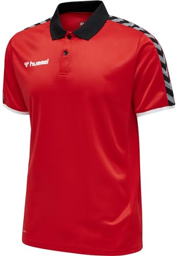 hummel Herren Polo Hmlauthentic Functional Polo, True Red, 3XL, 205382-3062-3XL