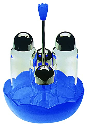 MEPRA 4 Pc Salt Cellar&Oil Anis, Blue