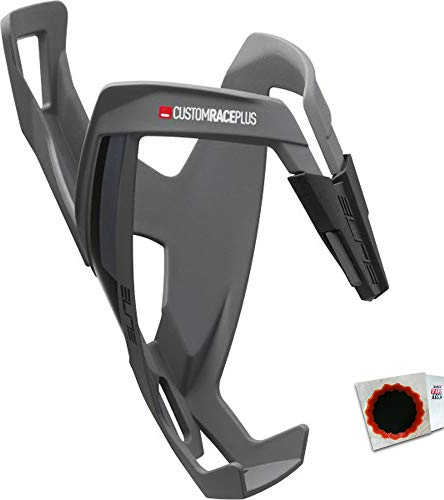 Elite Flaschenhalter Custom Race Plus 20 Soft Touch grau ca. 40g Fahrrad