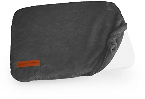 Ersatzbezug Fensterbankliege Teddy | 51 x 36 cm | passend für die meisten Fensterbretter (Grau)