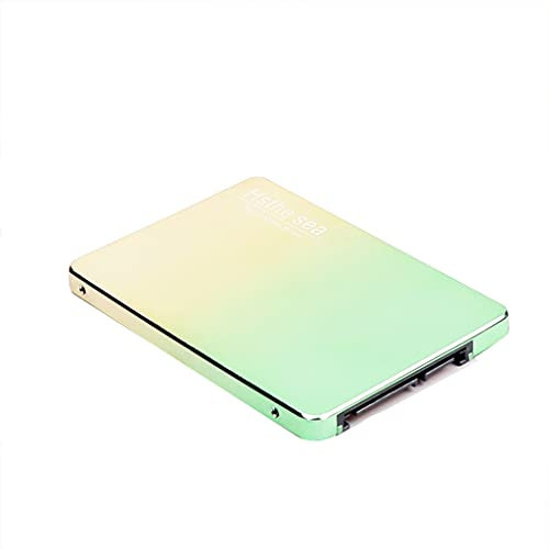 Hsthe Sea Solid State Drive Sata III 240GB Solid State Drive SATA-Gradient Yellow Green
