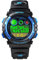 HMJIA Digital Uhren für Kinder 5ATM Sports Digitaluhr für Jungen Kinder Silikon Armbanduhr mit Datum/Wecker/LED/Stoppuhr/Stoßfes (Schwarz Blau)