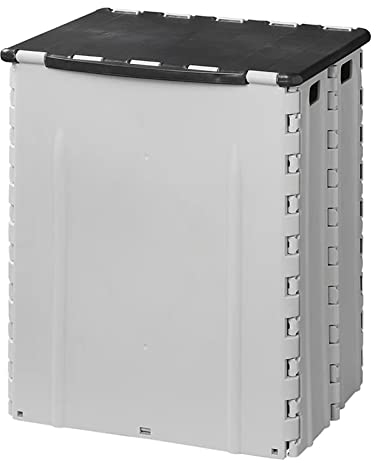 APT Cubo de basura plegable de 35 litros, Cesto con tapa, Contenedor basura para caravana
