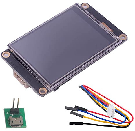 DIYmalls Nextion Enhanced 2.8 inch HMI Display Resistive Touch Screen 5V TFT LCD 320x240 for Arduino Raspberry Pi (NX3224K028)