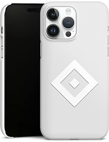 Premium Case kompatibel mit Apple iPhone 14 Pro Max Smartphone Handyhülle Schutzhülle matt Hamburger SV Wappen HSV