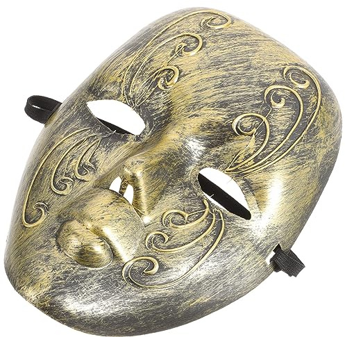 Beaupretty Halloween Mask Full Face Masquerade Mask Party Mardi Gras Masks Vintage Venetian Masks for Carnival Halloween Masquerade Party