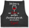 Shirtracer Schürze - Kochschürze - Erwachsene - Ich liebe es mit Wein zu kochen - 85x69 - Jeans Schwarz - kochschuerze damen lustig küchenschürze geschenk lustige männerschürzen geschenke