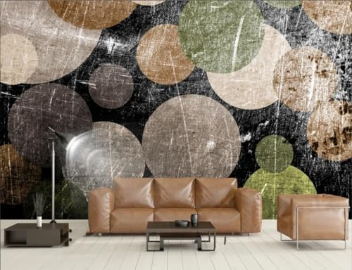 Fototapete Schlafzimmer Kinderzimmer 3D Tapeten 3D Effekt Wohnzimmer Vintage Handgemalte Geometrische Punkte Und Kreise Wandposter Xxl Waterfall Weiß Grau Blumen Wald Natur Mustertapete