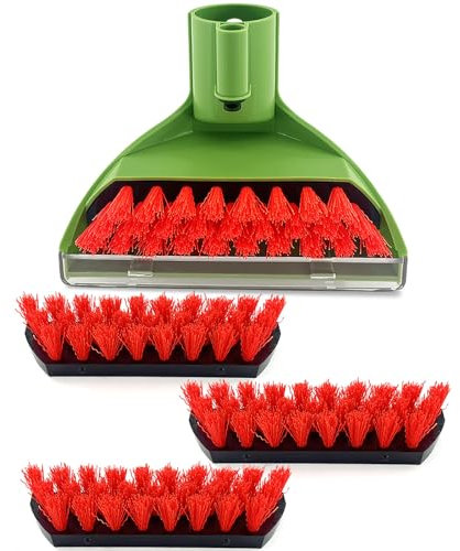 Upgraded 1400B Little Green 5.3in Machine Brush Replacement for Bissell Little Green Multi-Purpose Portable Carpet and Upholstery Cleaner for 1400B 3860 4075 1425 2458 1400 3353 3588F,Green,1+3 Brush