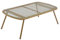 Vente-unique-Table Basse de Jardin en résine tressée - Naturel Clair - LOUSINI de MYLIA