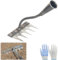 Gardenia - Rastrillo de hierro para deshierbar, rastrillo Lron 2.0, rastrillos Lron El rastrillo de hierro resistente, rastrillos de Lron para jardinería y deshierbe (5-8 dientes) (5 dientes)