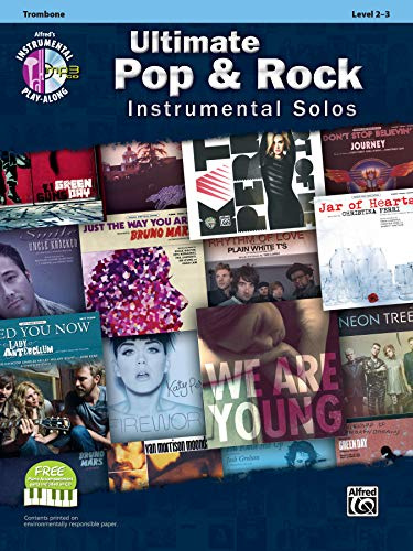 Ultimate Pop & Rock Instrumental Solos: Trombone, Level 2-3