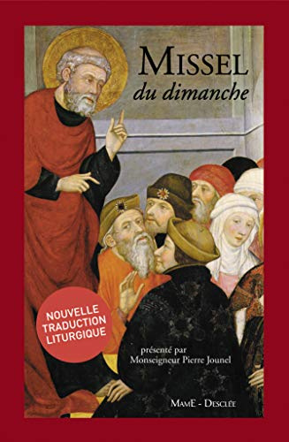 Missel du dimanche - Jounel - NE - rouge grenat - tranche dorée: Skivertex rouge grenat