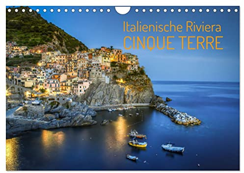 Italienische Riviera Cinque Terre (Wandkalender 2026 DIN A4 quer), CALVENDO Monatskalender: Die idyllische Steilküste am ligurischen Meer (CALVENDO Orte)