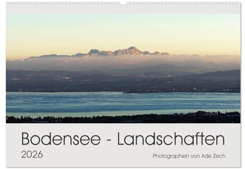 Bodensee - Landschaften (Wandkalender 2026 DIN A2 quer), CALVENDO Monatskalender: Landschaften am Bodensee (CALVENDO Orte)