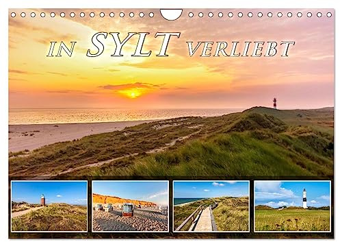 IN SYLT VERLIEBT (Wandkalender 2026 DIN A4 quer), CALVENDO Monatskalender: Zauberhafte Impressionen von der Insel (CALVENDO Natur)