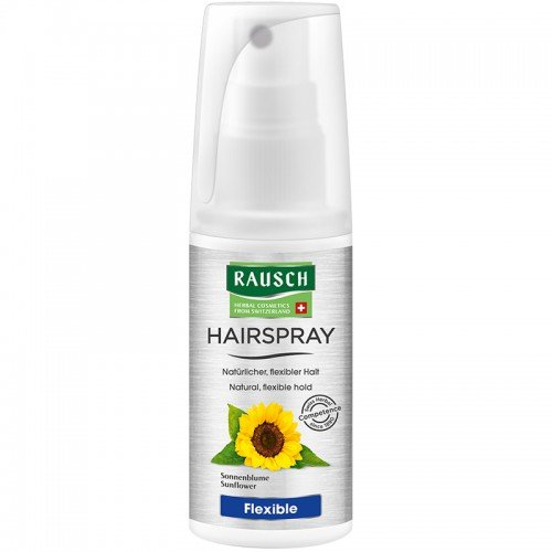 Rausch Hairspray Flexible Non-Aerosol Reisegrösse (ideal für ein lockeres Finish oder zur Fixierung einzelner Haarpartien), 4er Pack (4 x 50 ml)