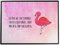 Mr. & Mrs. Panda Schreibtischunterlage Flamingo Classic - Geschenk, Büroartikel, für mich, Sohn, Schreibunterlage, Bürobedarf, Einzigartig,