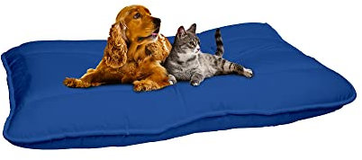 Elegant Hundekissen Maxy, Royal Blau, 60x100cm