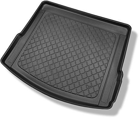 Mossa - Kofferraumwanne kompatibel mit Porsche Macan SUV (03.2014-06.2024) - Kofferraummatte rutschfest Schutzmatte - G