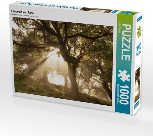 CALVENDO Puzzle Feenwald von Fanal | 1000 Teile Lege-Größe 64 x 48 cm Foto-Puzzle für glückliche Stunden