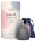 Saalt Soft Menstruationstasse – Superweich und flexibel – Beste Tasse für empfindliche Hände – 12 Stunden tragbar – Alternative zu Tampons und Binden (Grau, Normalgröße)