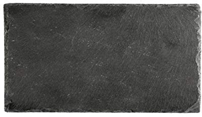 SWEET HOME Bandeja Rectangular en Pizarra Natural cod.VP00298ZZ cm 30x15x1h by Varotto & Co.